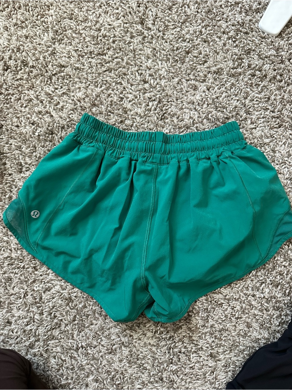lululemon athletica Teal Green Athletic Shorts